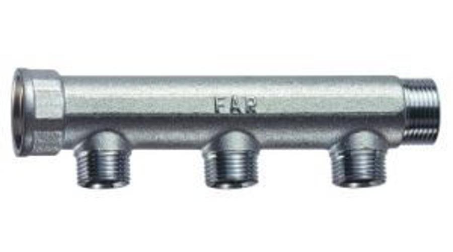 FAR Osztó gyűjtő 3 körös, KM 1"-3/4"