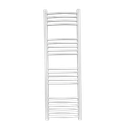 WENTOREX Arcos Central 400/1200 vízteres, ívelt törölközőszárító radiátor (fehér - 400 mm)