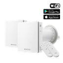 WENTOREX HRV One Top WiFi egyhelyiséges hővisszanyerős szellőztető 2 db-os szett, párosítható