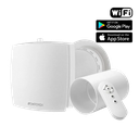 WENTOREX HRV One Medium WiFi egyhelyiséges hővisszanyerős szellőztető + 60 cm toldócső