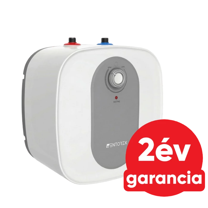 WENTOREX Piccolo EEWH 15 U pult alá telepíthető, felső kifolyású elektromos vízmelegítő (15 liter / 1,5 kW)