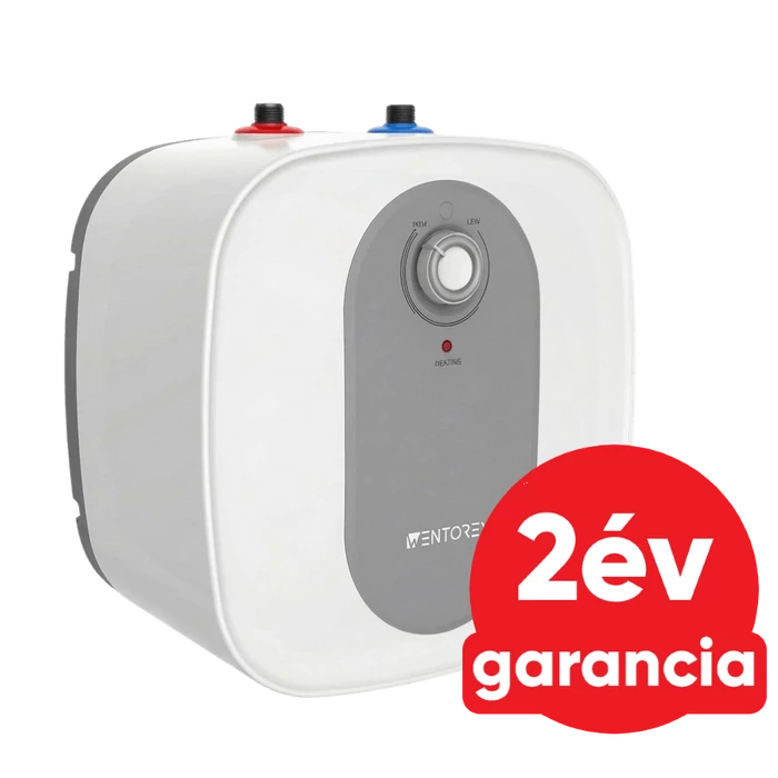 [24657301530U] WENTOREX Piccolo EEWH 30 U pult alá telepíthető, felső kifolyású elektromos vízmelegítő (30 liter / 1,5 kW)