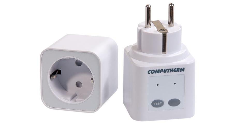 Computherm Q2RF Rádiófrekvenciák kapcsolójel továbbító/erősítő dugalj