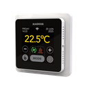 MAGNUM MRC-2 Smart WiFi érintőképernyős termosztát szoba- és padlóhőmérséklet érzékelővel elektromos padlófűtéshez (16A / fehér)