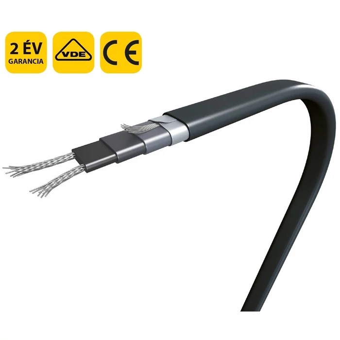 [310808201000GH] MAGNUM Trace Gutter Heat önszabályozó fűtőkábel ereszcsatornához 20 Watt / méter 10°C-on 230V (MTGH-20)