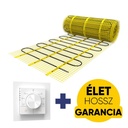 Magnum Mat elektromos fűtőszőnyeg 9 m2 / 1350 Watt + manuális termosztát / padlófűtés szett