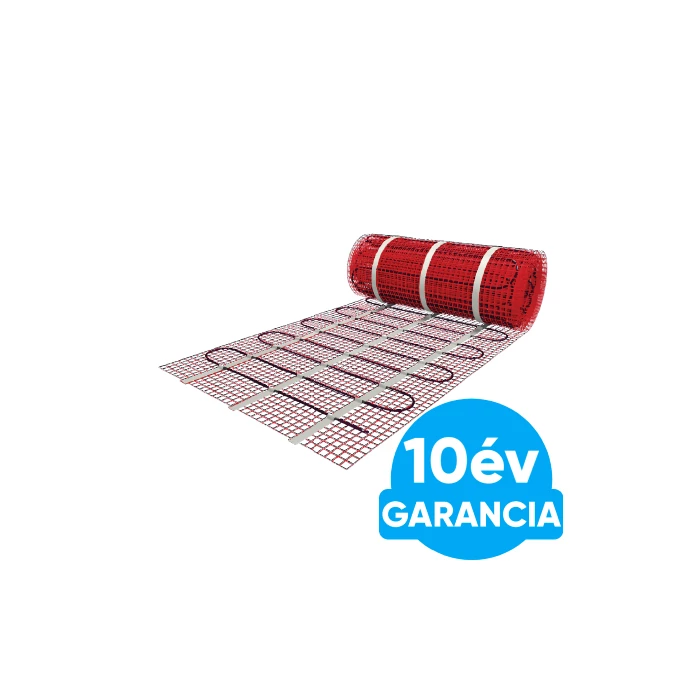 [326560000375] Wentorex U-HEAT Mat elektromos fűtőszőnyeg hidegburkolathoz 2,5 m2 / 375 Watt - padlófűtés 150 W/m2