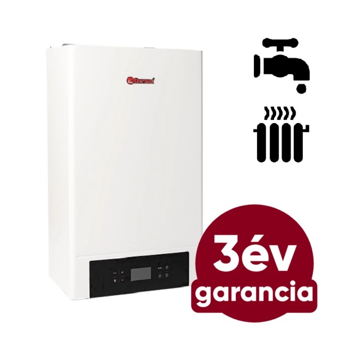 THERMEX E912 - 12 kW-os elektromos kazán fűtéshez és indirekt HMV tartállyal kiegészítve meleg víz előállításhoz