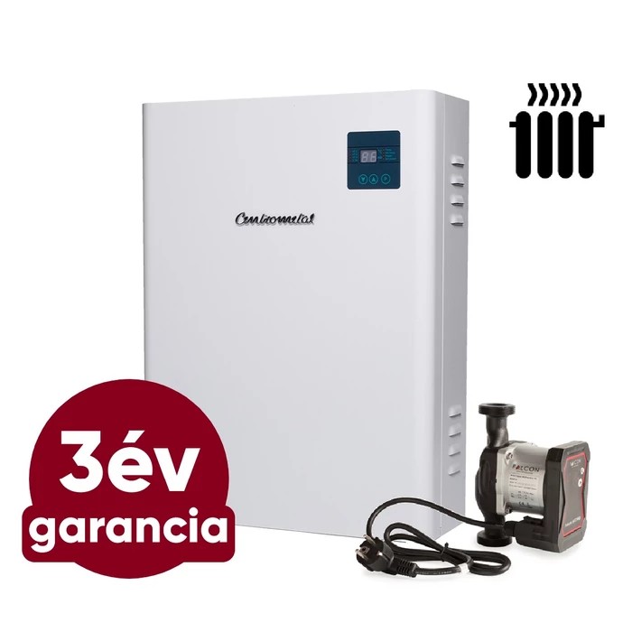 [110102100012eSET] Centrometal El-Cm eBasic Szett 12 kW elektromos kazán központi fűtéshez, frekvencia szabályozott keringető szivattyúval