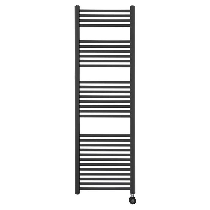 [3861611B09005] WENTOREX Tolla Electric 900 Watt elektromos törölközőszárító radiátor (fekete - 500 mm)