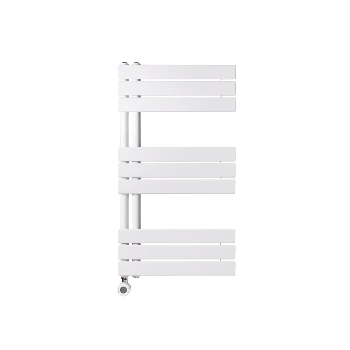 [3861615W04005] WENTOREX Asymmetric Electric 400 Watt elektromos törölközőszárító radiátor (fehér - 500 mm)