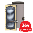 SUNSYSTEM SWP 2N 500 indirekt használati meleg víz tartály hőszivattyúhoz (500 liter) - 2 hőcserélővel