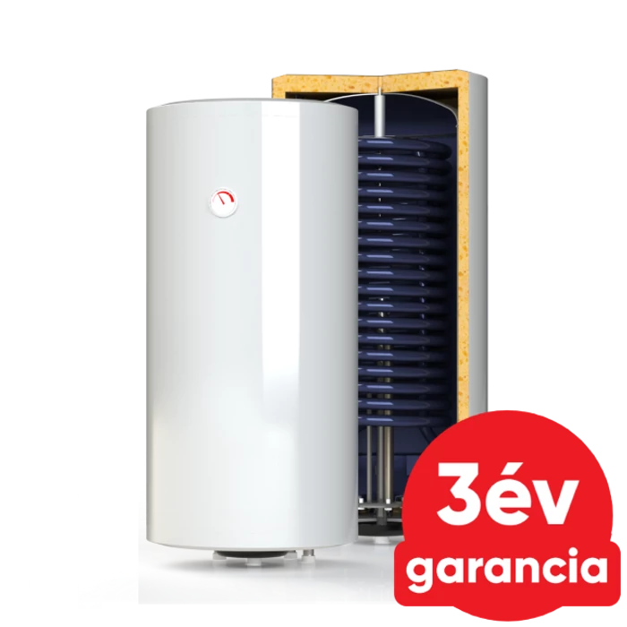 [2303035001502L] Sunsystem BB V/S1 2L 150 fali álló indirekt HMV tartály 1 extra nagy hőcserélővel (150 liter)