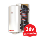 Sunsystem BB V/S2 R 150 fali álló indirekt HMV tartály 2 párhuzamos hőcserélővel (jobbos / 150 liter / 3 kW)