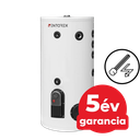WENTOREX Blue HP-IHWe 150 S1 INOX indirekt használati meleg víz tartály 1 megnövelt hőcserélővel (150 liter / 3 kW)