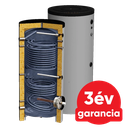 SUNSYSTEM SWP 2N 750 indirekt használati meleg víz tartály hőszivattyúhoz (750 liter) - 2 hőcserélővel