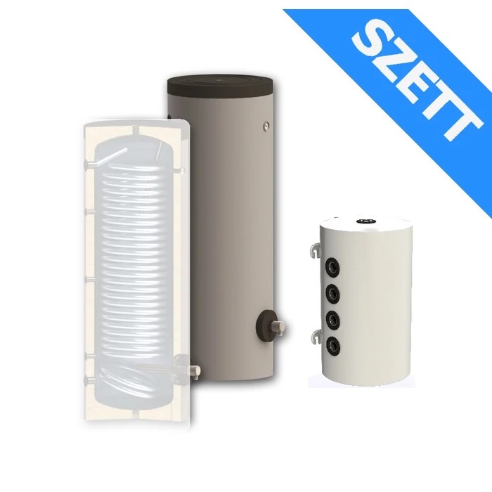 [PSM80SWPNL300] Sunsystem PSM 80 puffer tartály és Sunsystem SWP NL 300 HMV tartály szettben