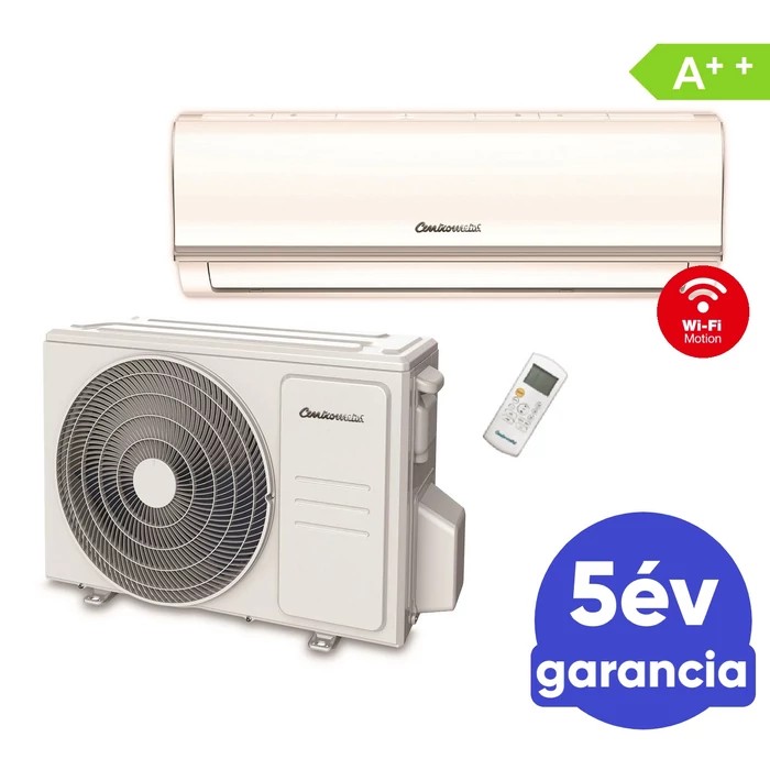[630101209000M] Centrometal AC-Cm M-9000 oldalfali split hűtő/fűtő klíma (R32 - 2,6 kW)
