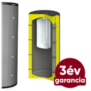Centrometal CAS-B 503 fűtési puffer tartály hőszigeteléssel és rozsdamentes HMV tartállyal (465 liter)