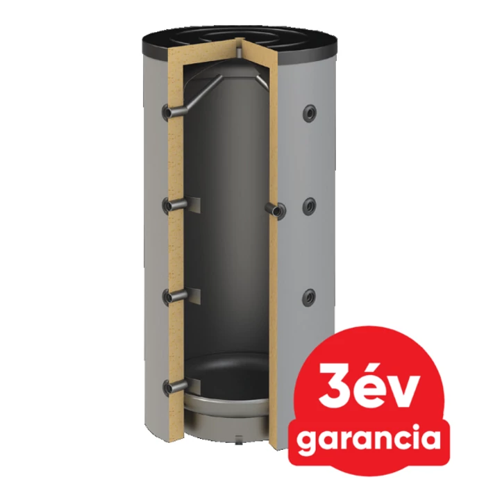 [220303001000] Sunsystem PBM 1000 fűtési puffer tartály szigeteléssel (885 liter)