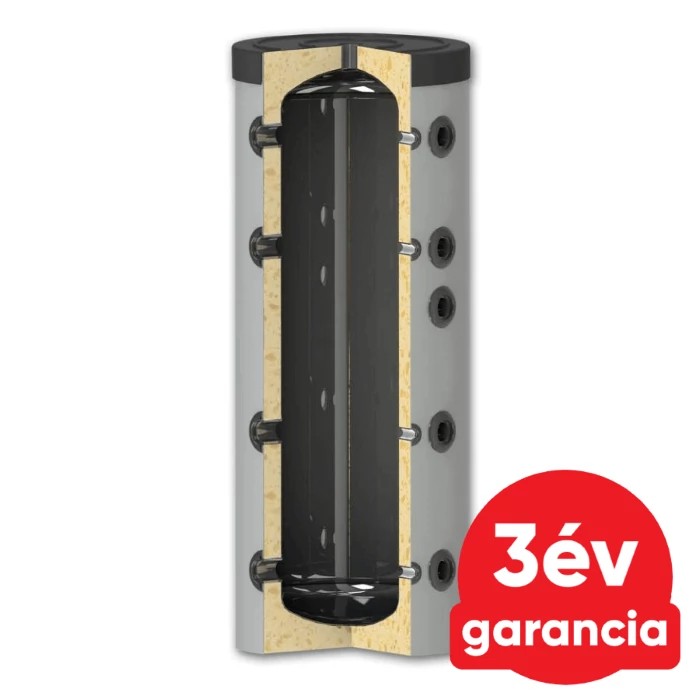[220303PS0300] Sunsystem PS 300 fűtési puffer tartály szigeteléssel (300 liter)
