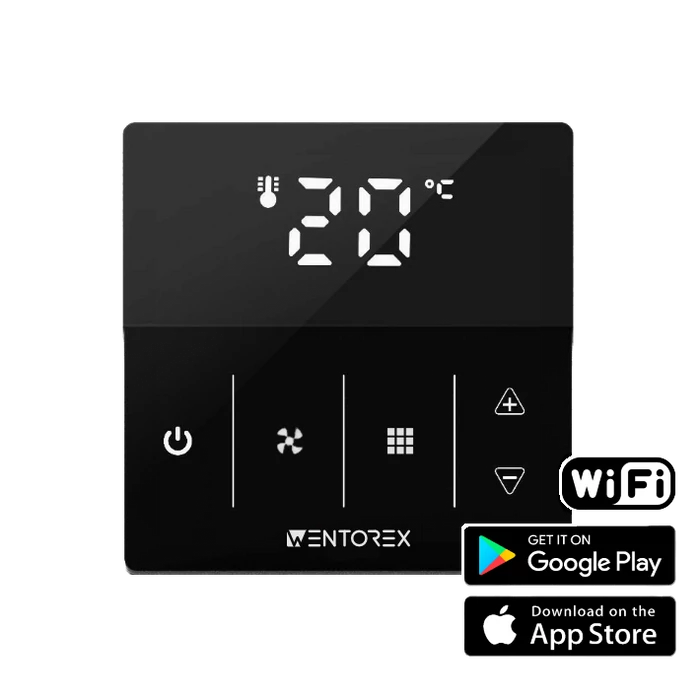 [41651035003FC2] WENTOREX Control FC-2 WiFi digitális fan coil termosztát (3A)
