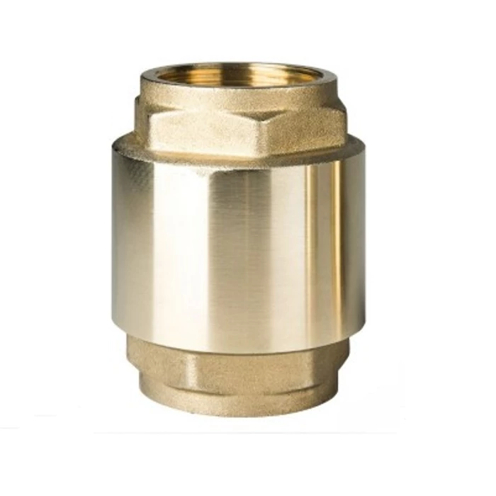 [7850470205400] CherPlus visszacsapó szelep sárgaréz alátéttel 1 1/4"