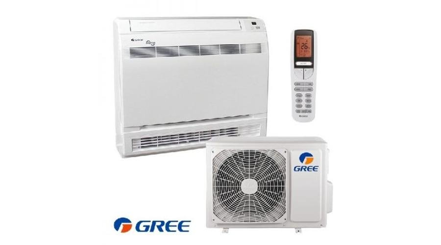 Gree Konzol GEH09AA-K6DNA1F parapetes/padlón álló klíma csomag 2,5 kW