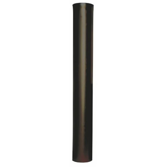 [P2002] Inoxterm 120 x 1000 mm kazán füstcső - fekete (Ø120 mm)