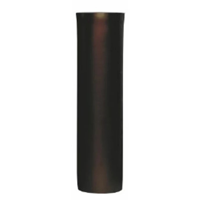 [P2004] Inoxterm 120 x 500 mm kazán füstcső - fekete (Ø120 mm)