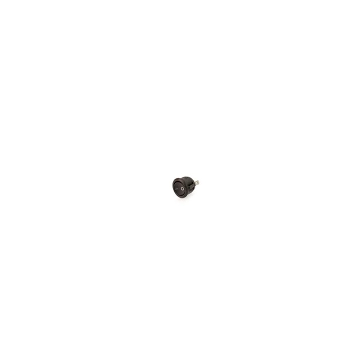 [11324] Centrometal főkapcsoló, kerek, fekete - El-Cm Compact
