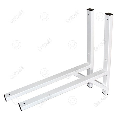 [HTGKZL020] Klímatartó konzol (erősített) hegesztett fix, (700x700 mm/140kg-ig), párban