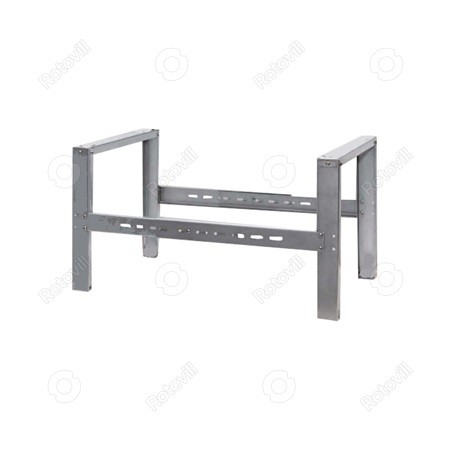 [HTGKZL105] Klímatartó konzol (rozsdamentes) talajra-tetőre, hóhatár konzol Terhelhetőség: 200 kg-ig, (400x420x480-830 mm)