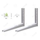 Klímatartó konzol hegesztett fix Professional EU, (800x520 mm/180 kg-ig), párban