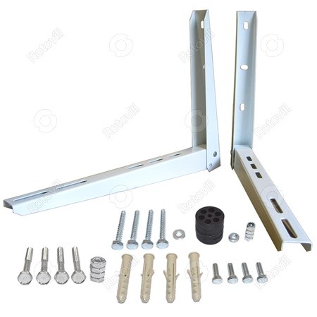 [HTGKZL004] Klímatartó konzol SU-550, 55 cm, összecsukható, párban, 90 kg-ig, 6 PÁR/KARTON