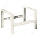 Klímatartó konzol talajra-tetőre, (hóhatár konzol) Terhelhetőség: 220 kg-ig, (400x500x450-790 mm)