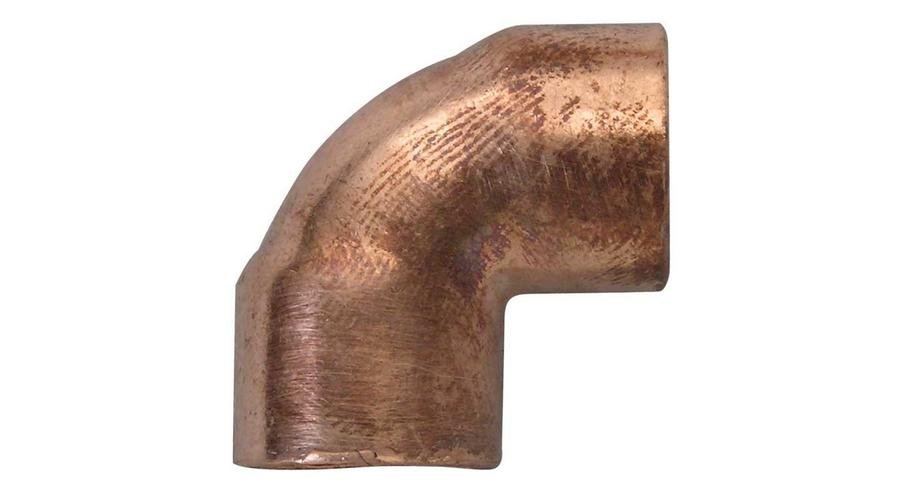 Réz forrasztható könyök BB 54mm