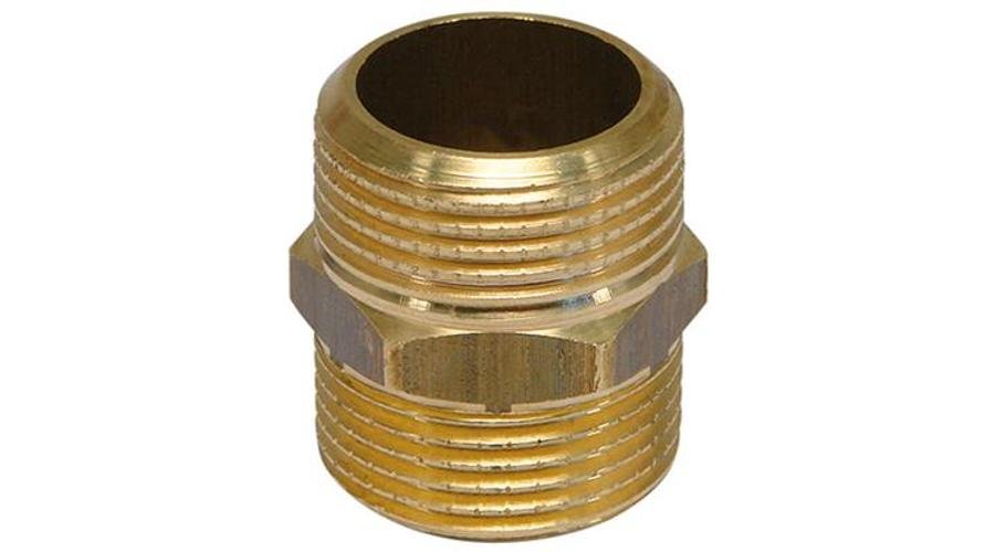 Réz menetes közcsavar 1/2"