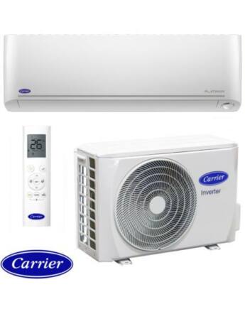 Carrier Platinum Plus 42QHP09E8S/38QHP09E8S Inverteres oldalfali split klíma csomag 2,6 kW