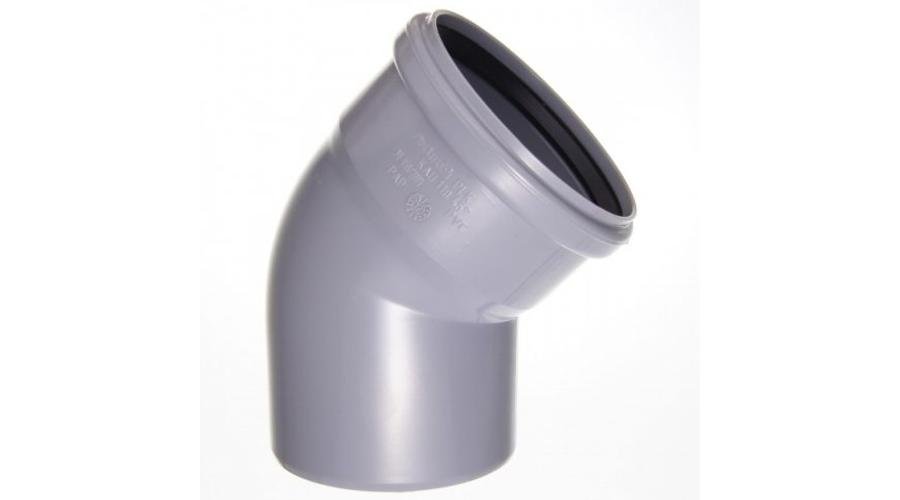 PVC ív-idom 32/45°  KAB