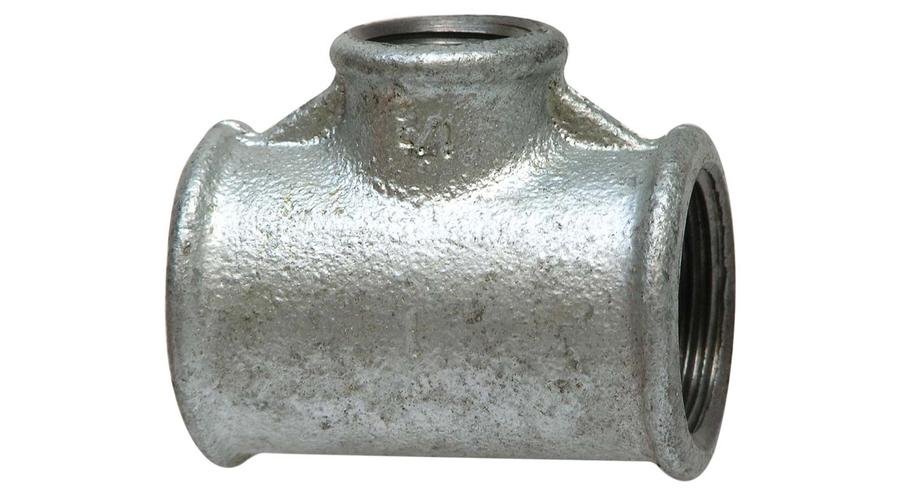 Horganyzott szűkített T-idom 2"-1"-2"