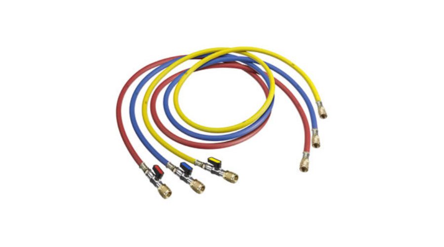 REFCO CA-CCL-60 Töltőcső készlet golyóscsappal 1/4"SAE 60"/150cm