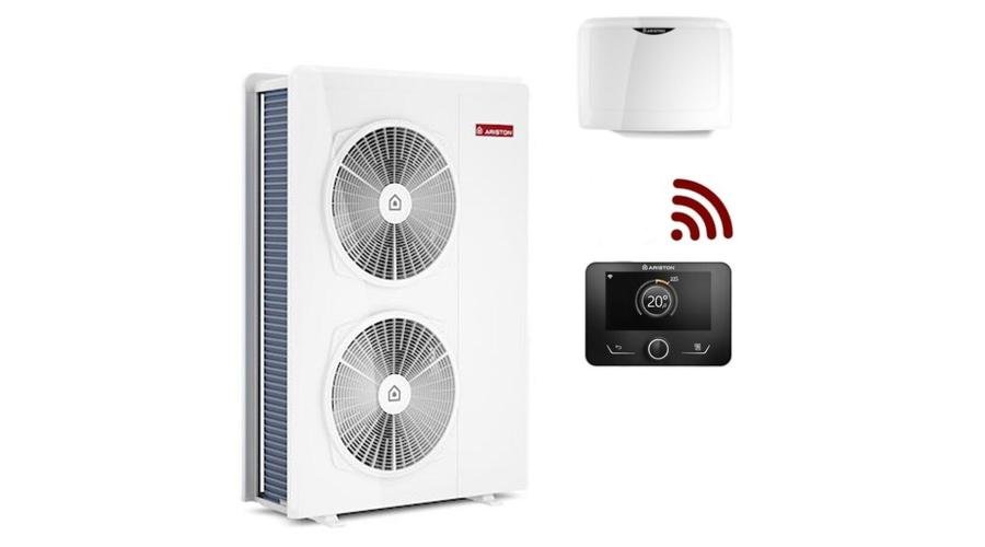 Ariston Nimbus Pocket 120 M-T NET R32 monoblokkos hőszivattyú 12 kW, 1 fűtőkör, 3 fázis (3301875)
