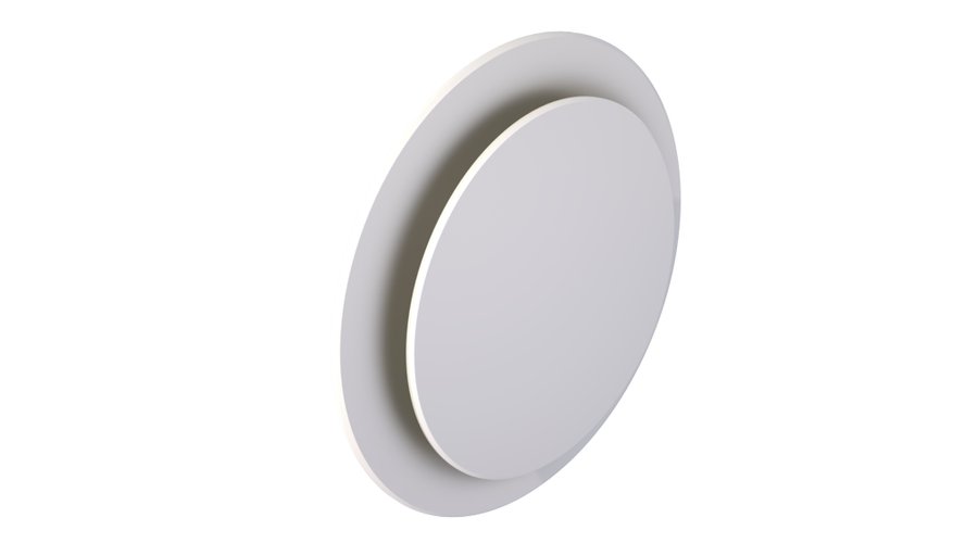 UBBINK HAELIX design szelep KÖR alakú  DN125