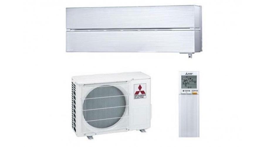 Mitsubishi MSZ/MUZ-LN35VG2V Diamond (fényes fehér) oldalfali split klíma csomag 3,5 kW