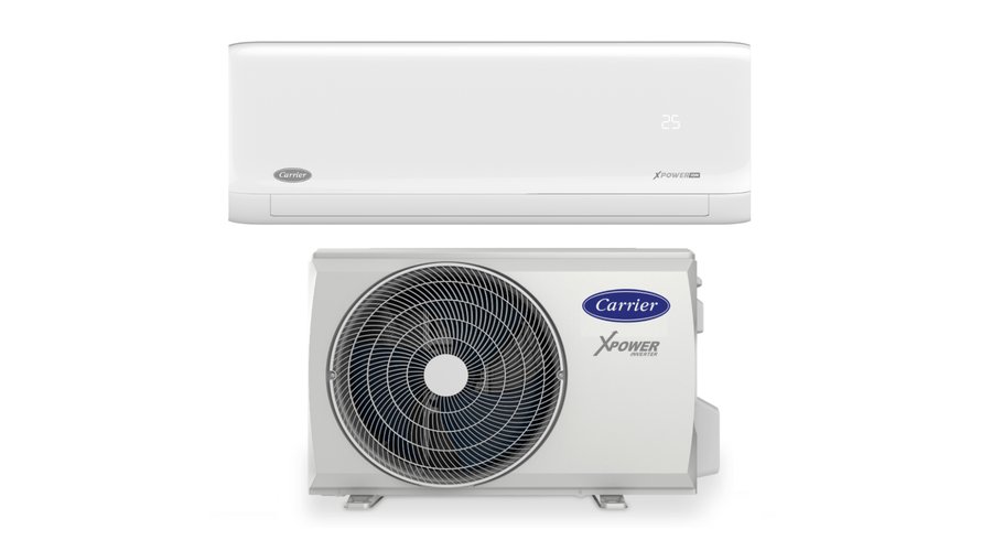 Carrier XPower ION 42QHG012D8SHR2/38QHG012D8SHR oldalfali split klíma csomag 3,5 kW