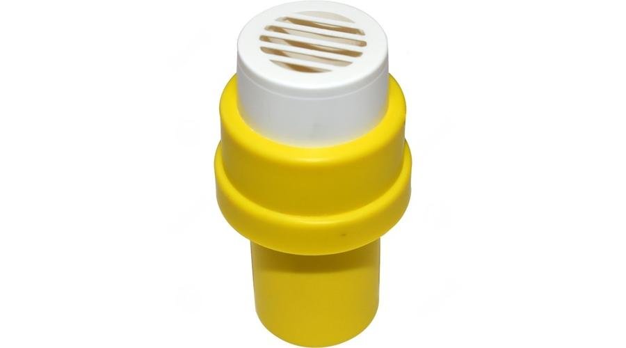 Kondenzvíz Elvezetőcső Záróvég 16mm (SÁRGA)