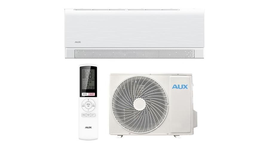 AUX AURA ASW-H24F4A4/CAR3DI-C8-4 oldalfali split klíma csomag 7,3 kW