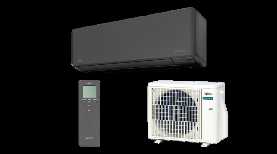 Fujitsu AIRSTAGE ASEH14KMCG-B/AOEH14KMCG oldalfali split klíma csomag 4,2 kW