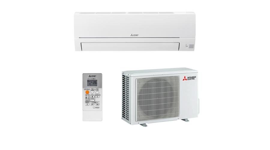 Mitsubishi MSZ-HR25VFK-E2/MUZ-HR25VF-E4 oldalfali inverteres klíma 2,5 kW, Wi-Fi
